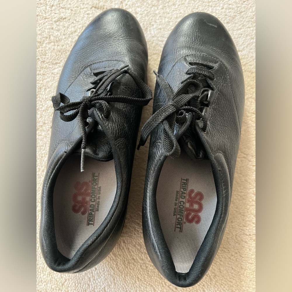 SAS brand work shoes.